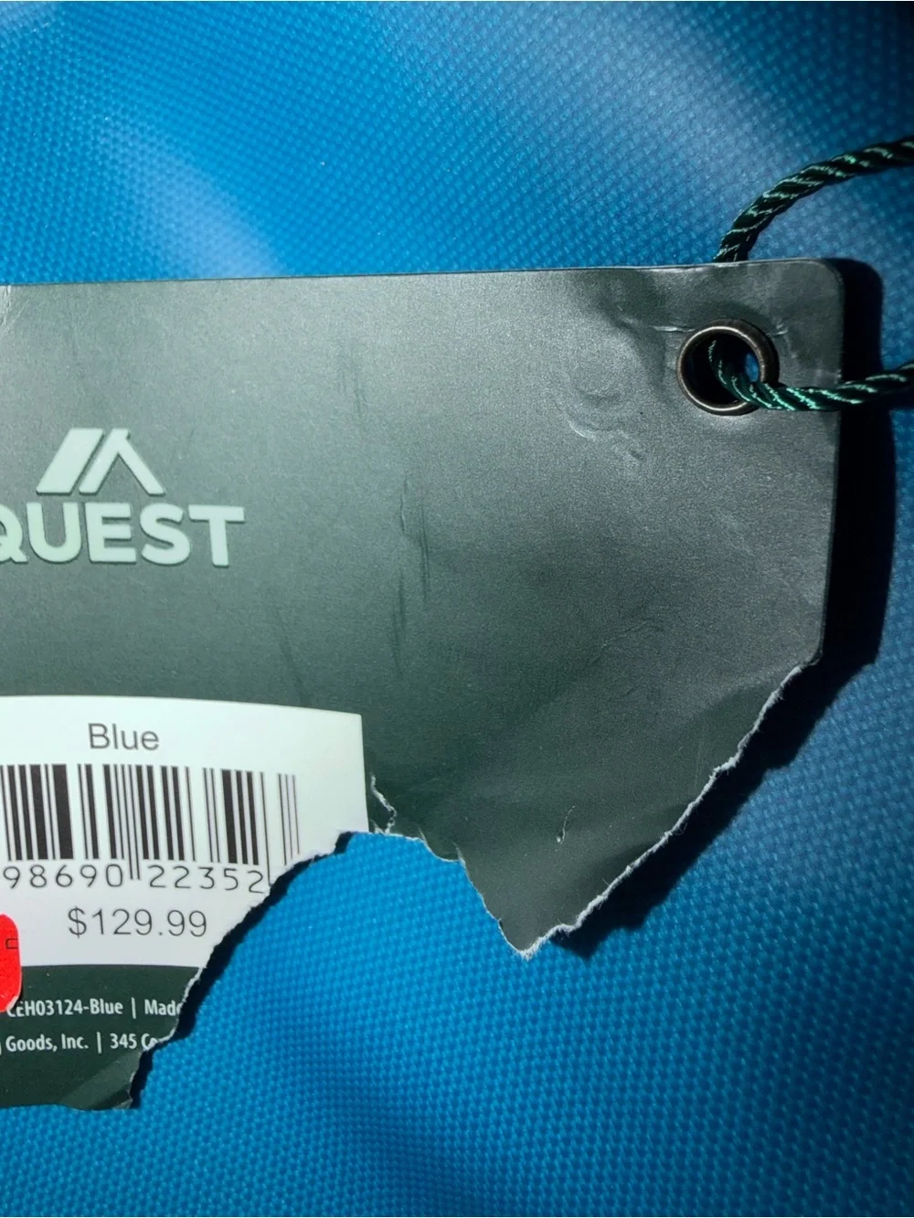 NWT Quest Adventure Travel Backpack 35L